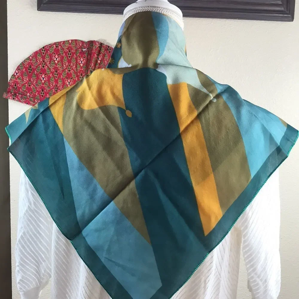 VINTAGE 3ATOPCK SCARF 🧣